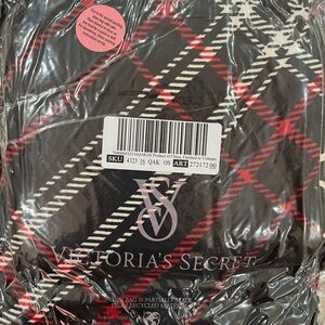 Victoria's Secret Red and Black Plaid Bag